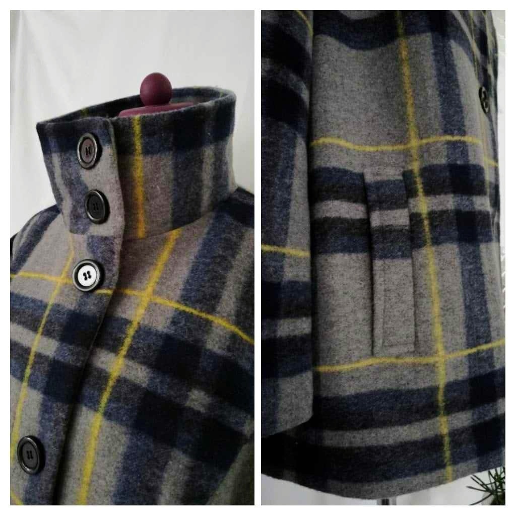 Dámský nový kabát vel.46 Bpc - 5