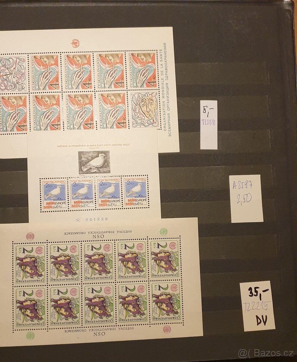 Prodám známky ČSR - 5