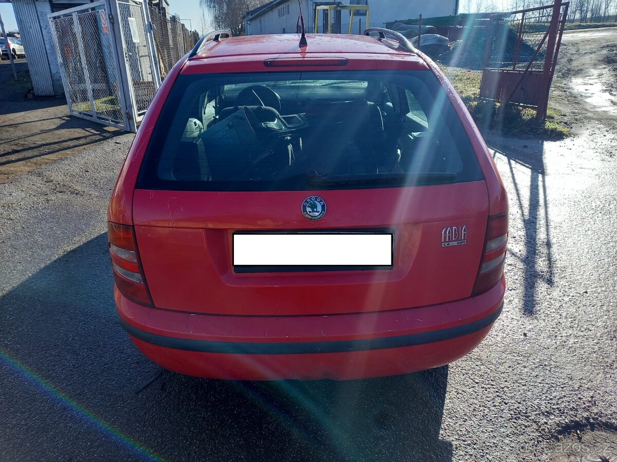 Škoda Fabia 1,4 MPi - 5