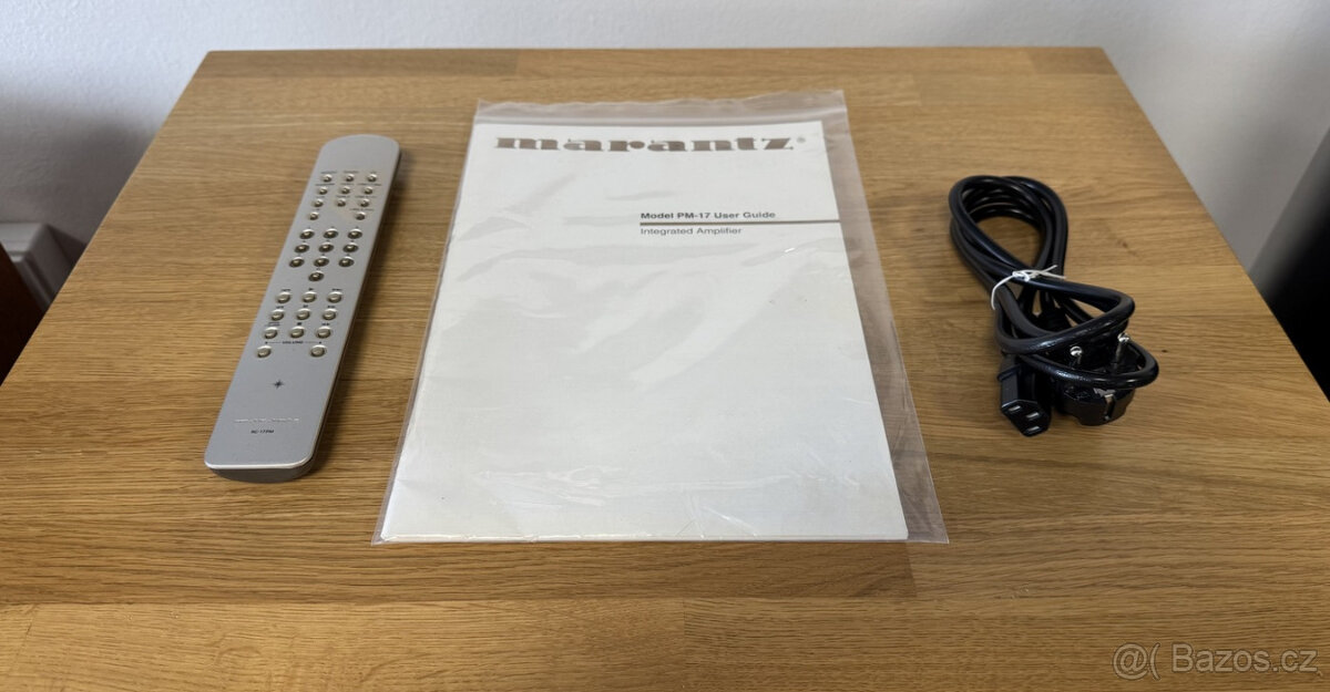 Marantz PM-17 MKII - integrovaný zesilovač, Phono MM/MC - 5