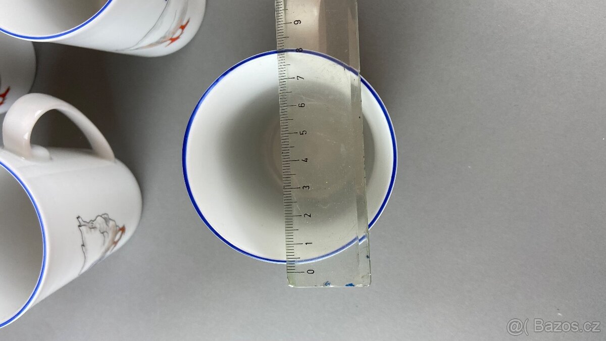 Hrnky s motivem hus 6ks Moritz Zdekauer - 5