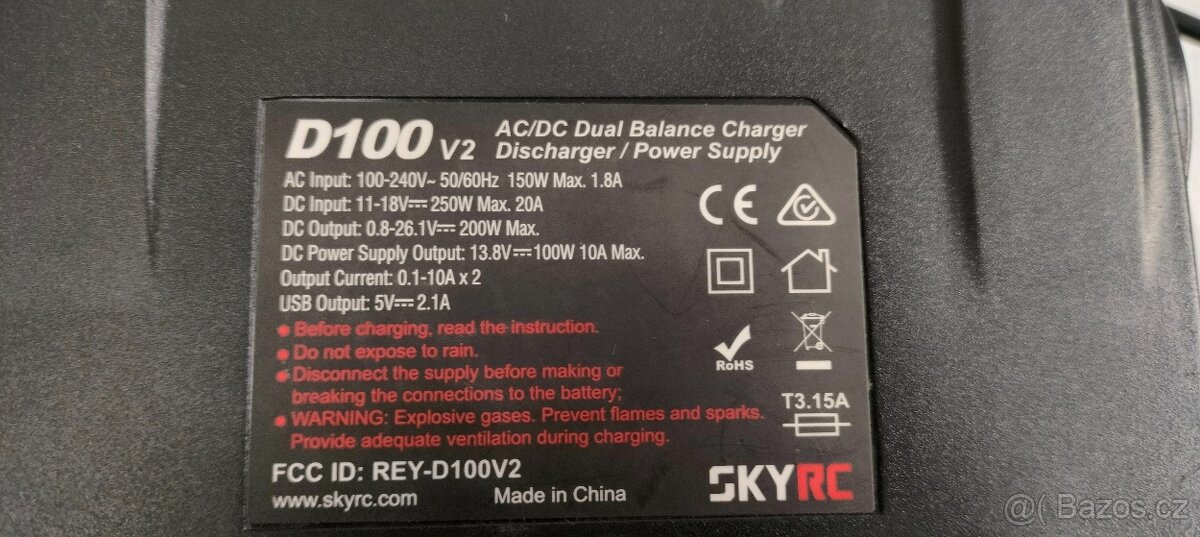 RC nabíjačka SKYRC D100 - 5