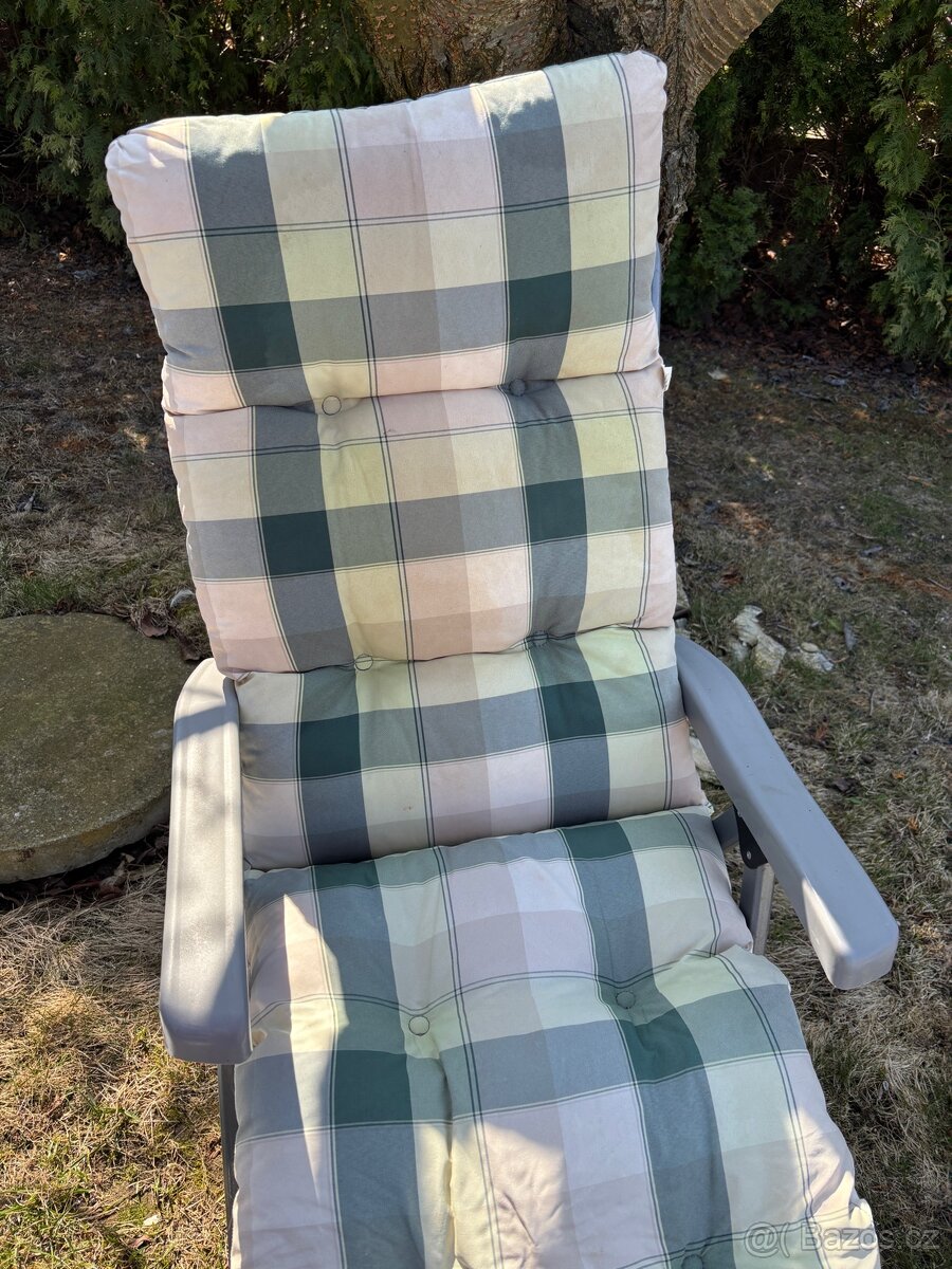 Kovové zahradní křeslo - 5