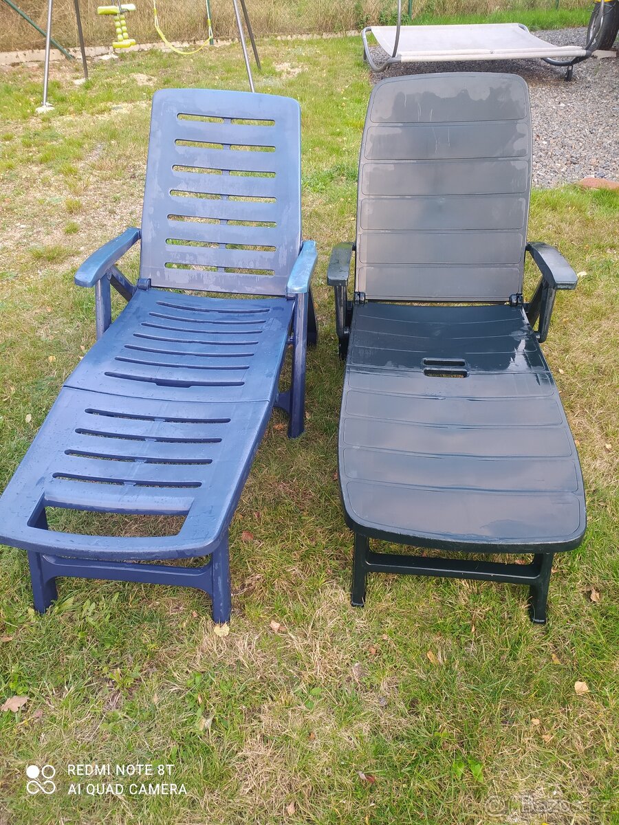 ZAHRADNÍ LEHÁTKA - 2ks - 5