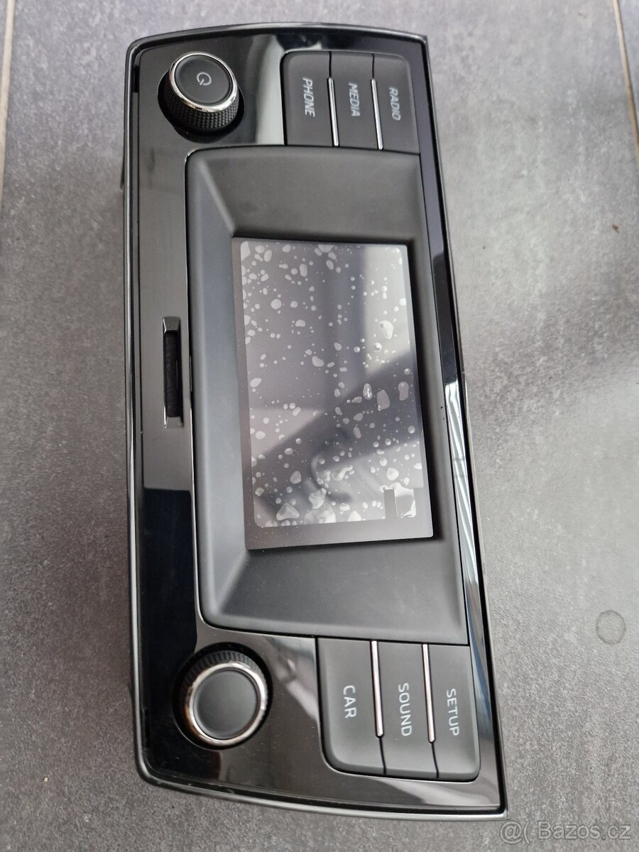 Panel rádio Swing Škoda Fabia 3 - 5