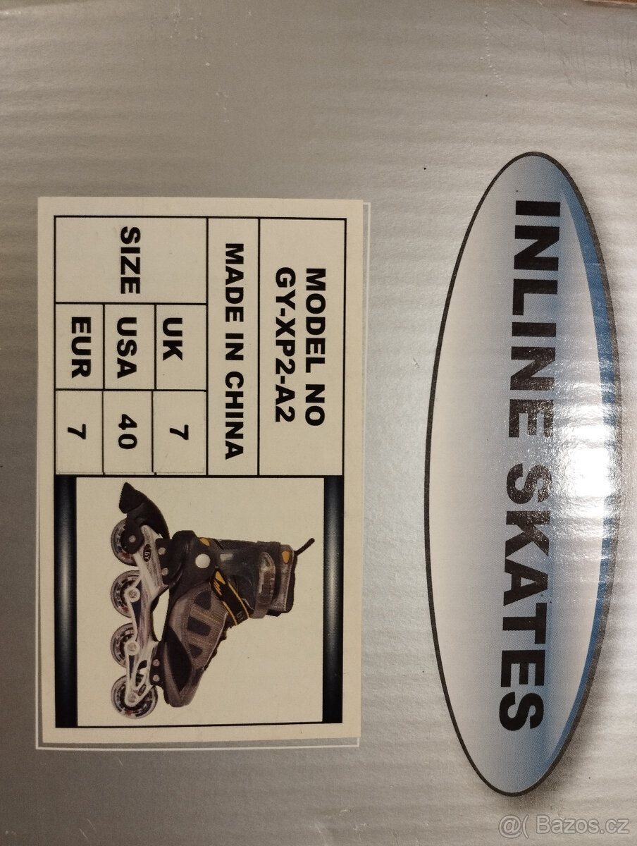 Kolečkové brusle GY Inline (unisex), vel. 40 - 5