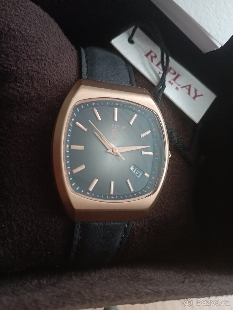 Hodinky REPLAY nenošené,na baterku - 5