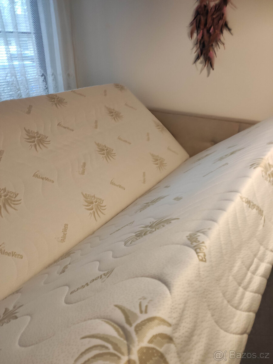 Boxspringová manželská postel 180 x 200 cm - 5