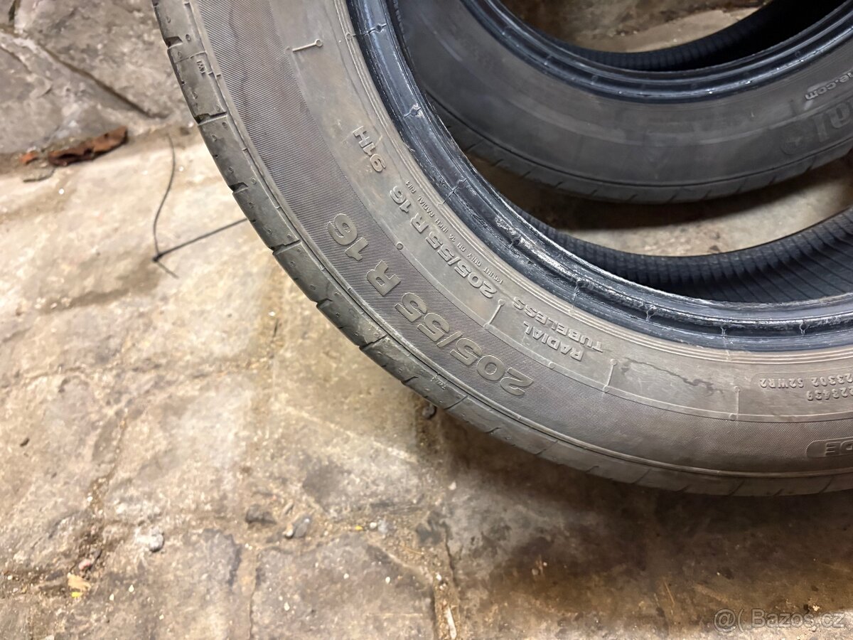 Prodám letní pneu 205/55 r16 - 5