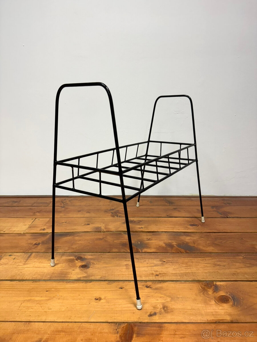 Originální kovový květinový stojan / etažer ČSSR - 5