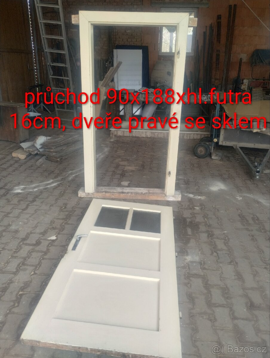 Dveře,okno,vana,umyvadlo,záchod - 5