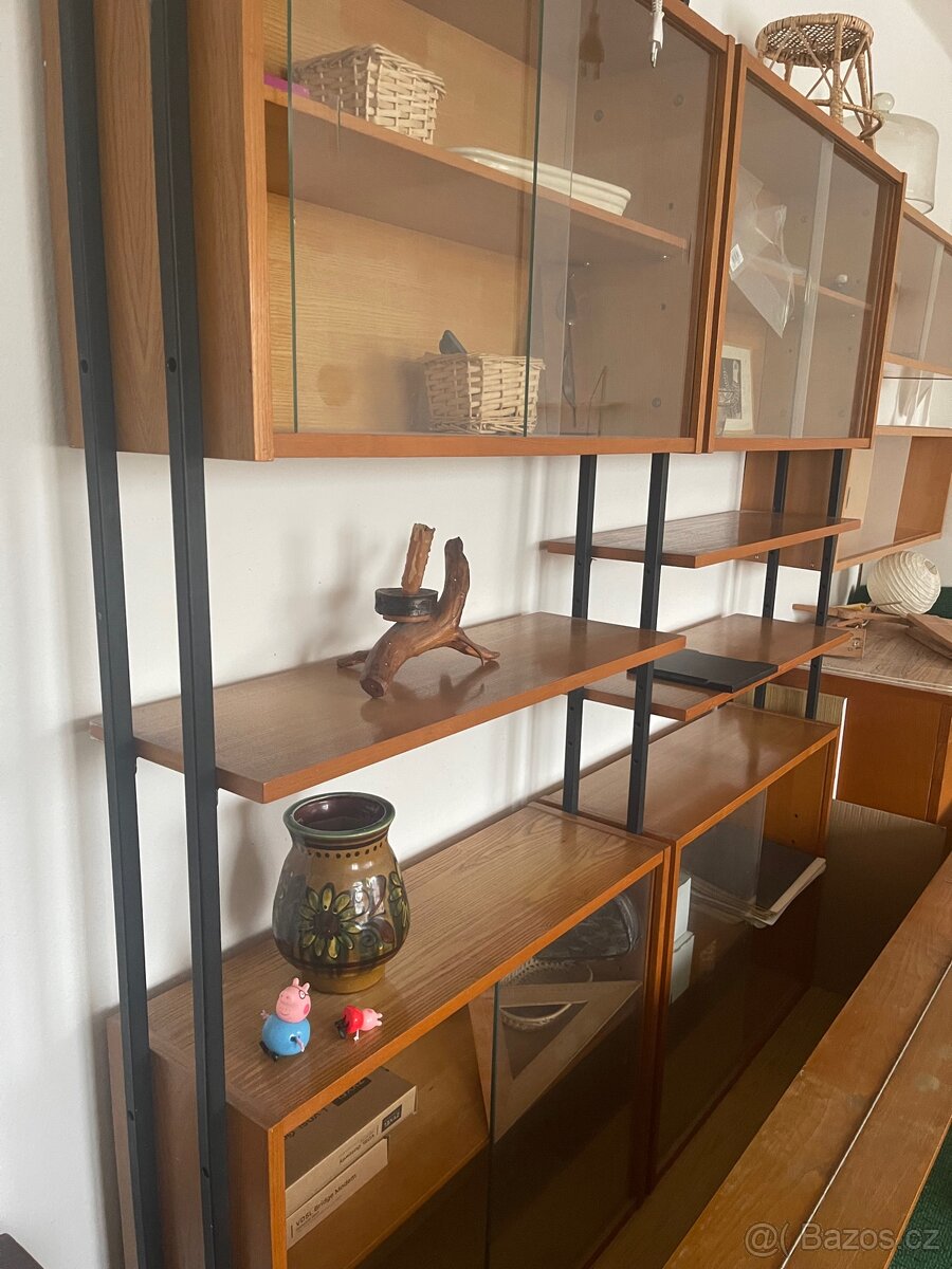 Nabytek drevo s kov - 5