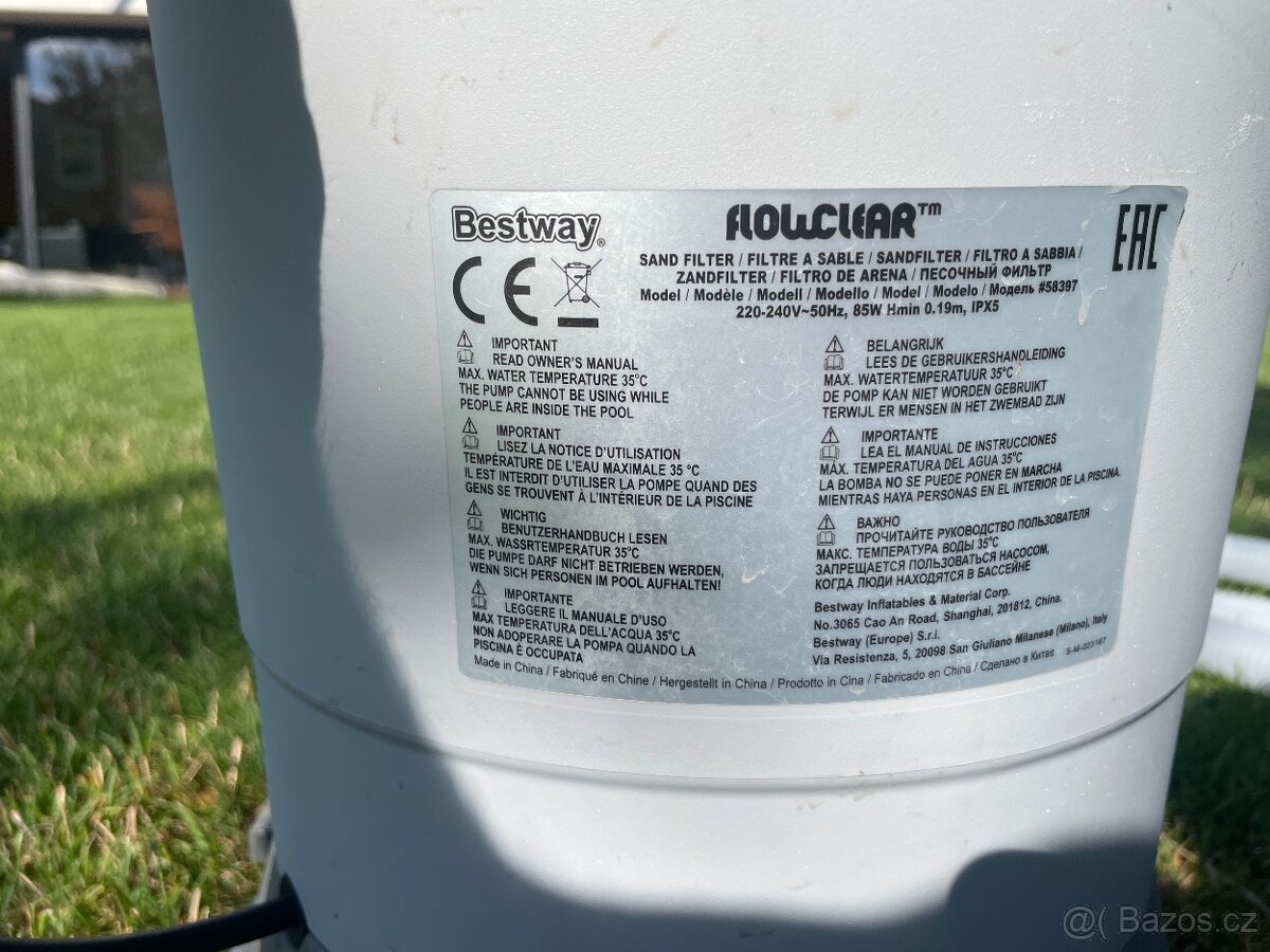 Intex Bazén Rectangular Frame 2,2 x 1,5 x 0,6 m s filtrací - 5