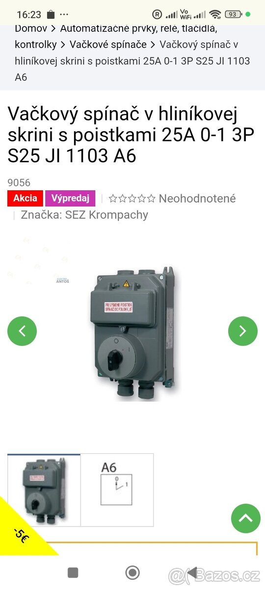 Vačkovy spínac - 5