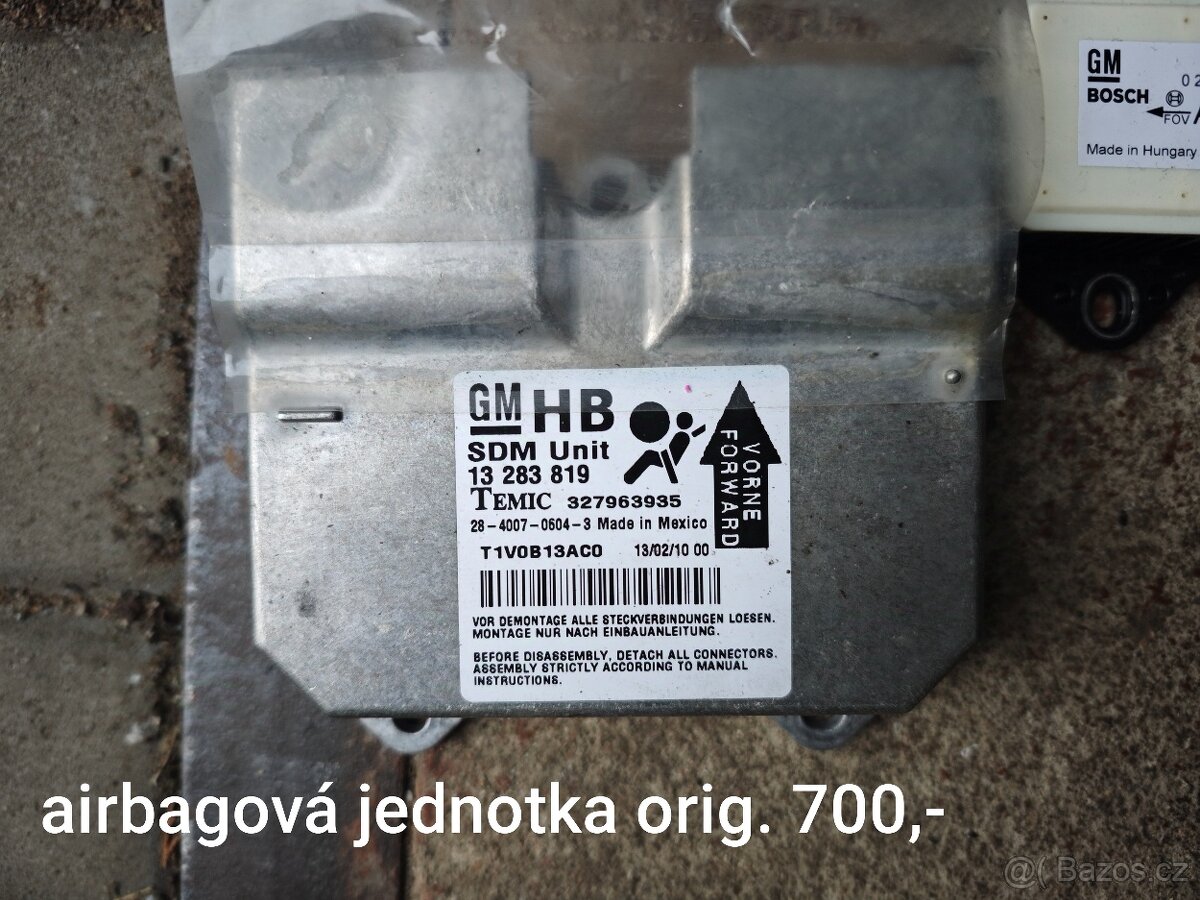 Opel Corsa D airbagová sada - 5