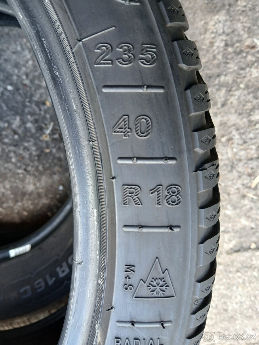 zimní pneu 235/40/18 - 5