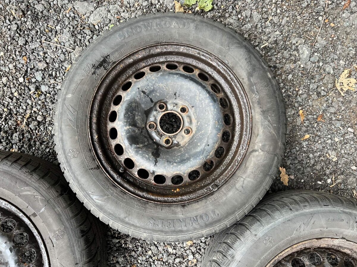 163. sada zimní kola 215/60 r16 5x108 - 5