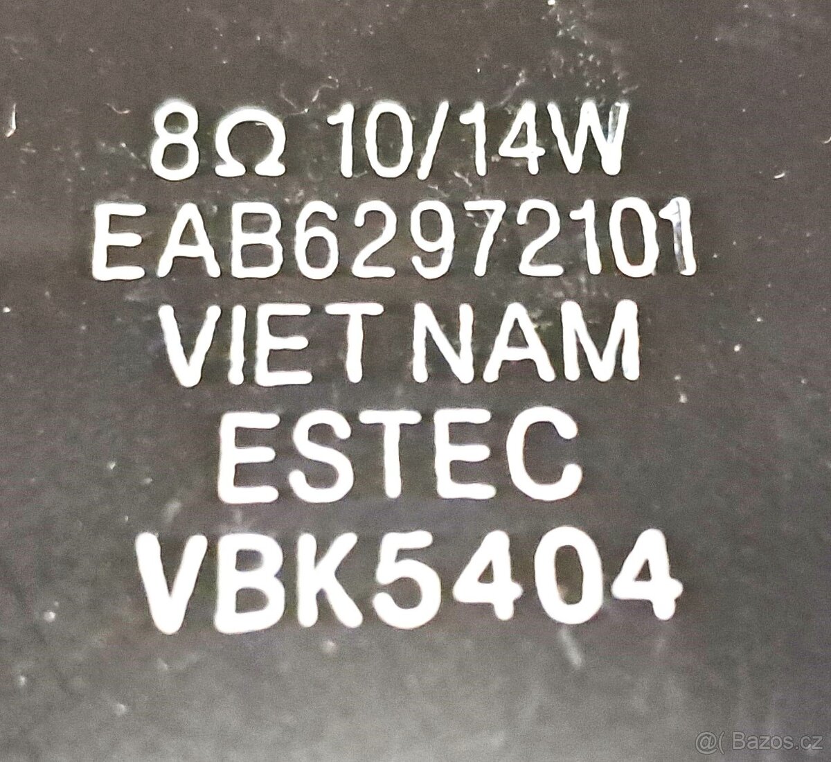 Repro do TV LG NOVÉ - 5