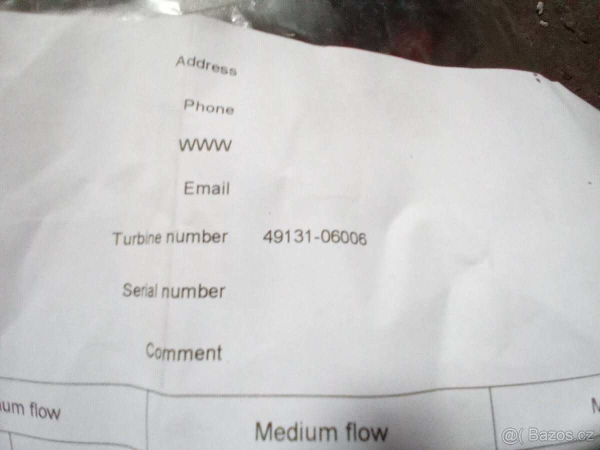 Turbo Mitsubishi 49131-06006 Opel Astra, Corsa, Combo - 5