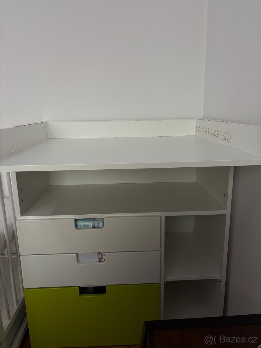 Dětská postýlka + přebalovací pult (komoda) – spěchá - 5
