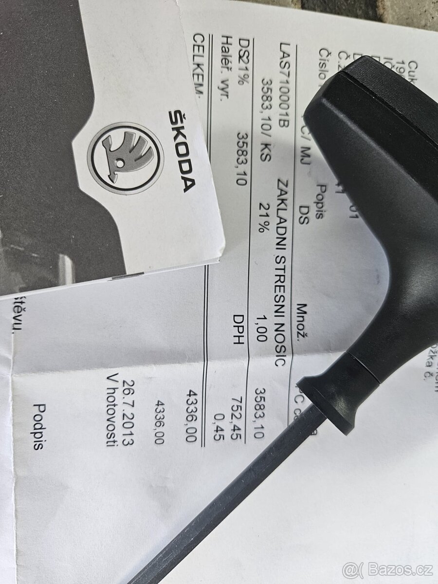 Zahrádka Škoda Fabia II - 5