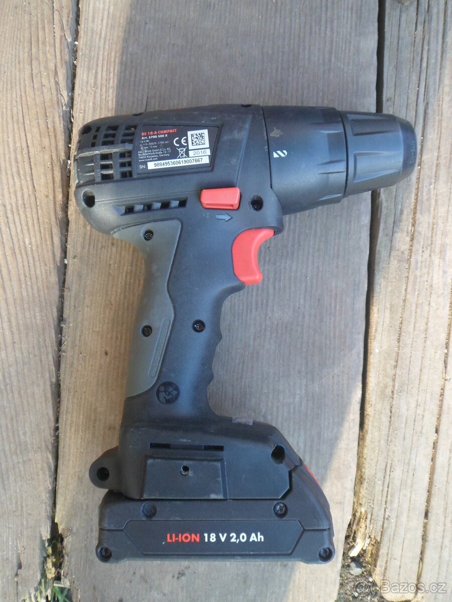 Aku vrtačka Wurth - 5