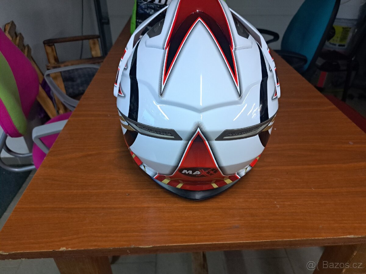 Enduro prilba s plexi vel.M - 5