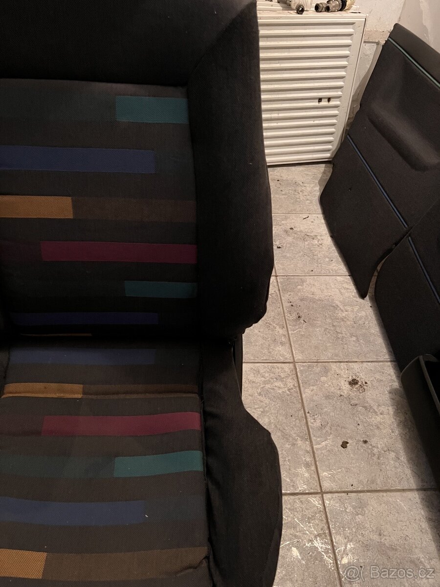 vw golf mk2 polosport sedačky- tapce Móda - 5