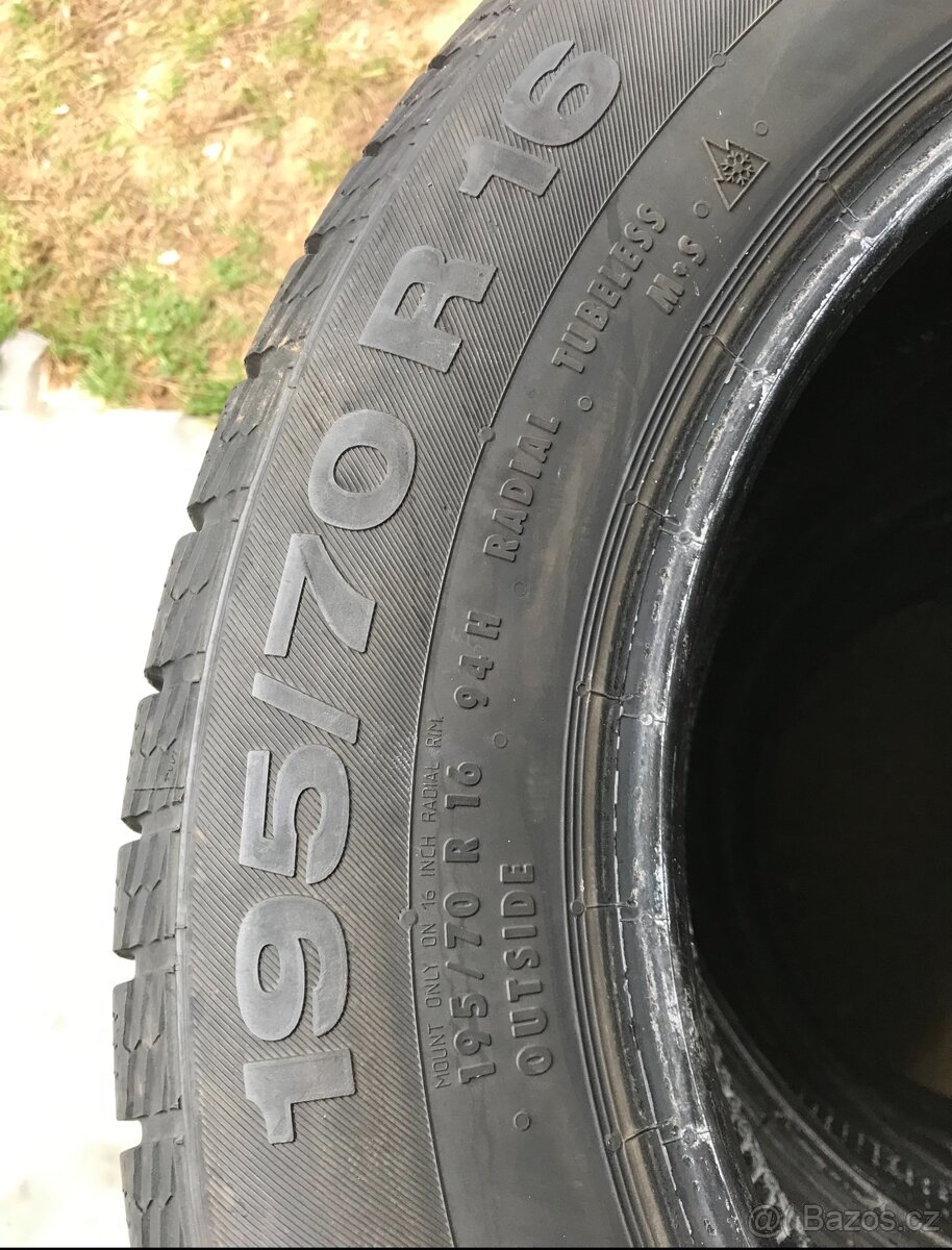195/70 r16 Continental zimní 4ks - 5