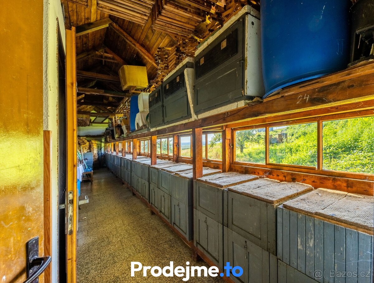 Prodej pozemku se včelínem, 1289m2 - Mikulovice u Znojma - 5