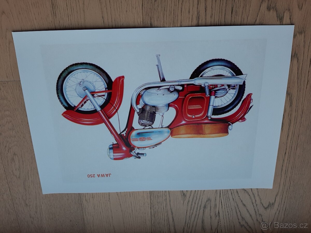 Plakaty Jawa Californian,perak,rumpal,robot atd - 5