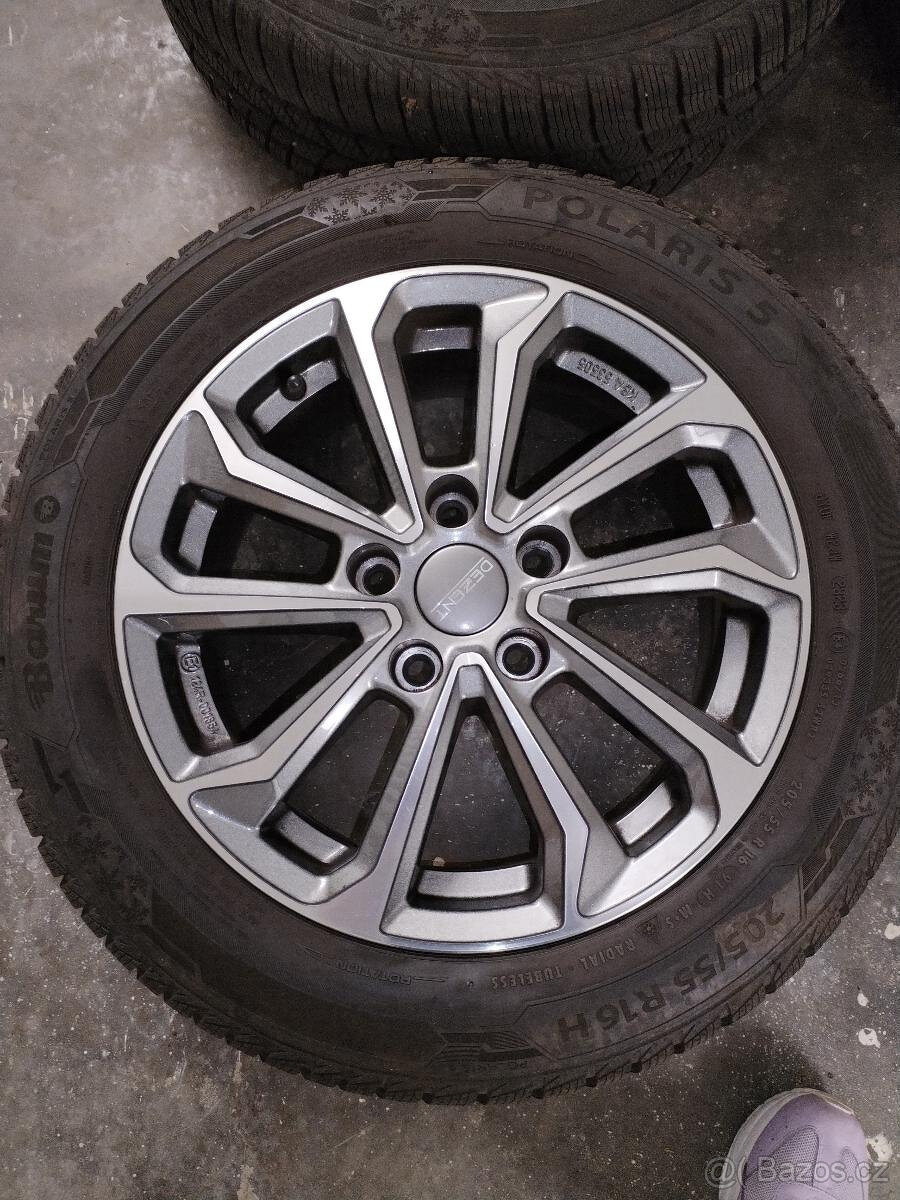 4 kompletní disky a zimní kola (Kia Ceed) 16" - 5