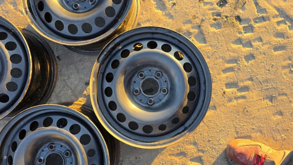 Plechové disky 5x112 R16 ET41 na Mercedes, Audi - 5