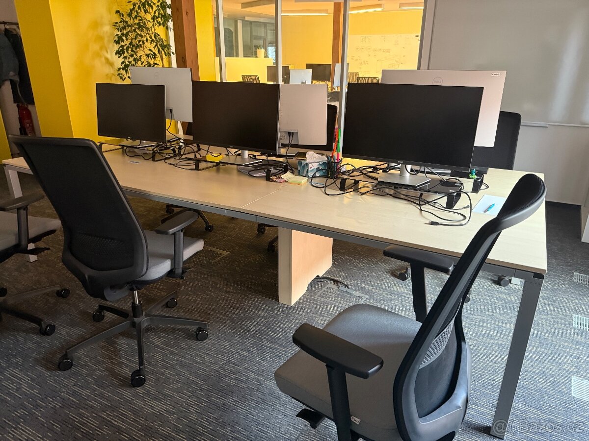 Velký kancelářský stůl Techo 310×140cm - 5