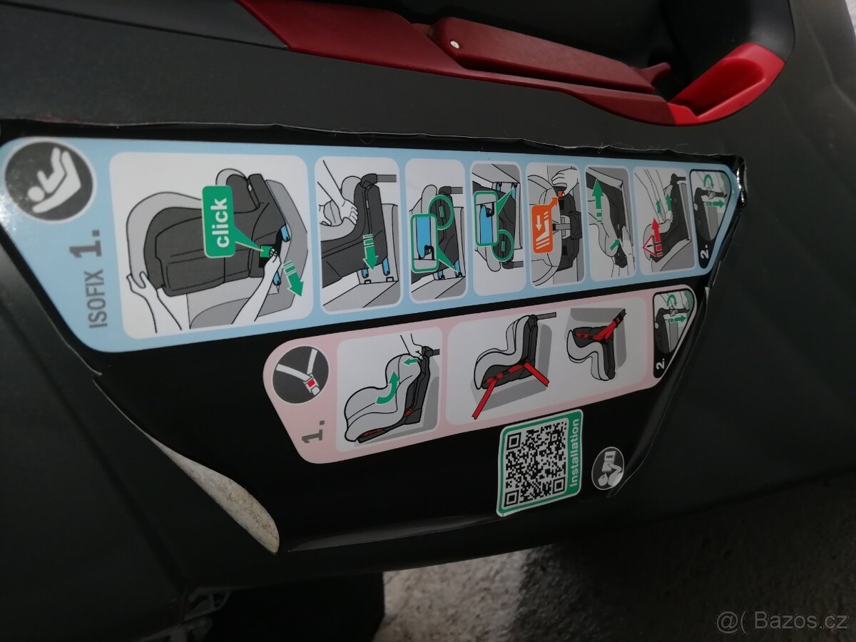 Autosedačka Britax ROMER SafeFixPlus 9-18kg 9měsíců - 4 roky - 5