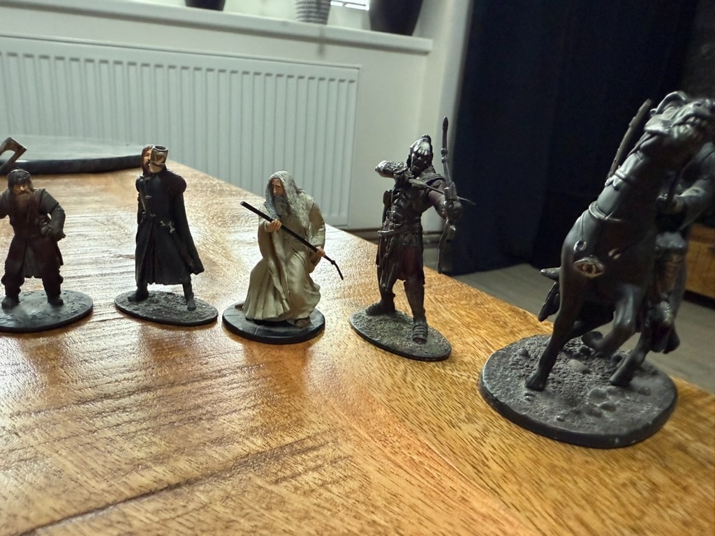 Kovové sběratelské figurky Pán Prstenů NLP 2005 - 5