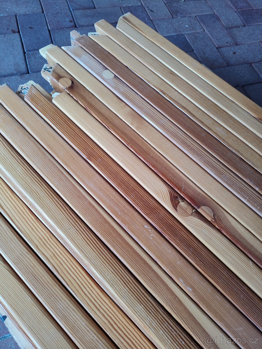 Modřínové hranoly lakované - 5