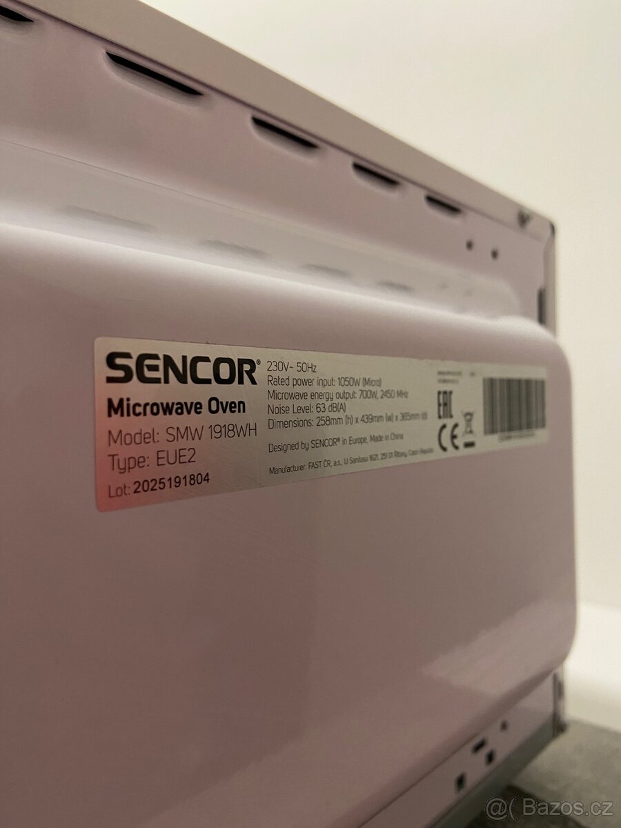 Mikrovlnná trouba Sencor - 5