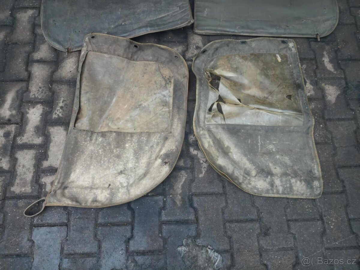 Dkw Munga plátěné dveře - 5