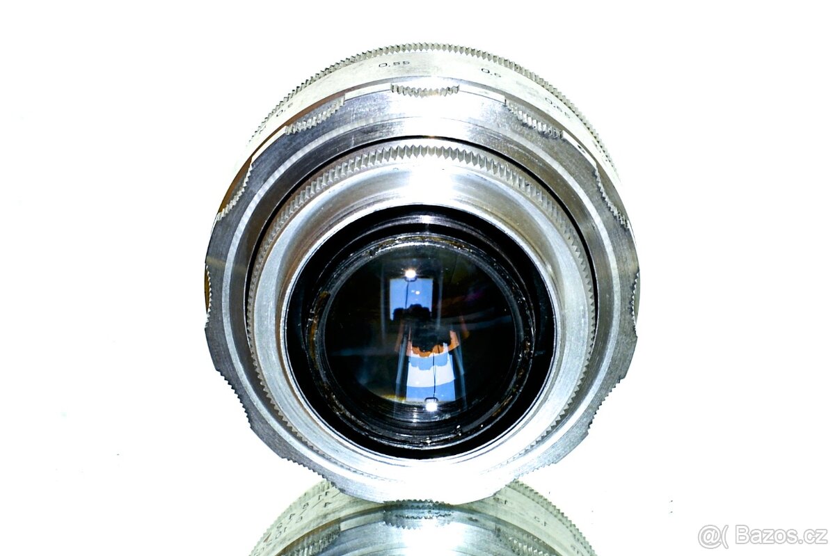 Helios 44 CHROME 2/58mm AZBUKA M39/M42 TOP STAV - 5