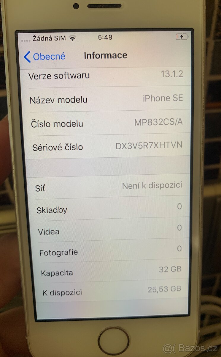 I PHONE SE - 5