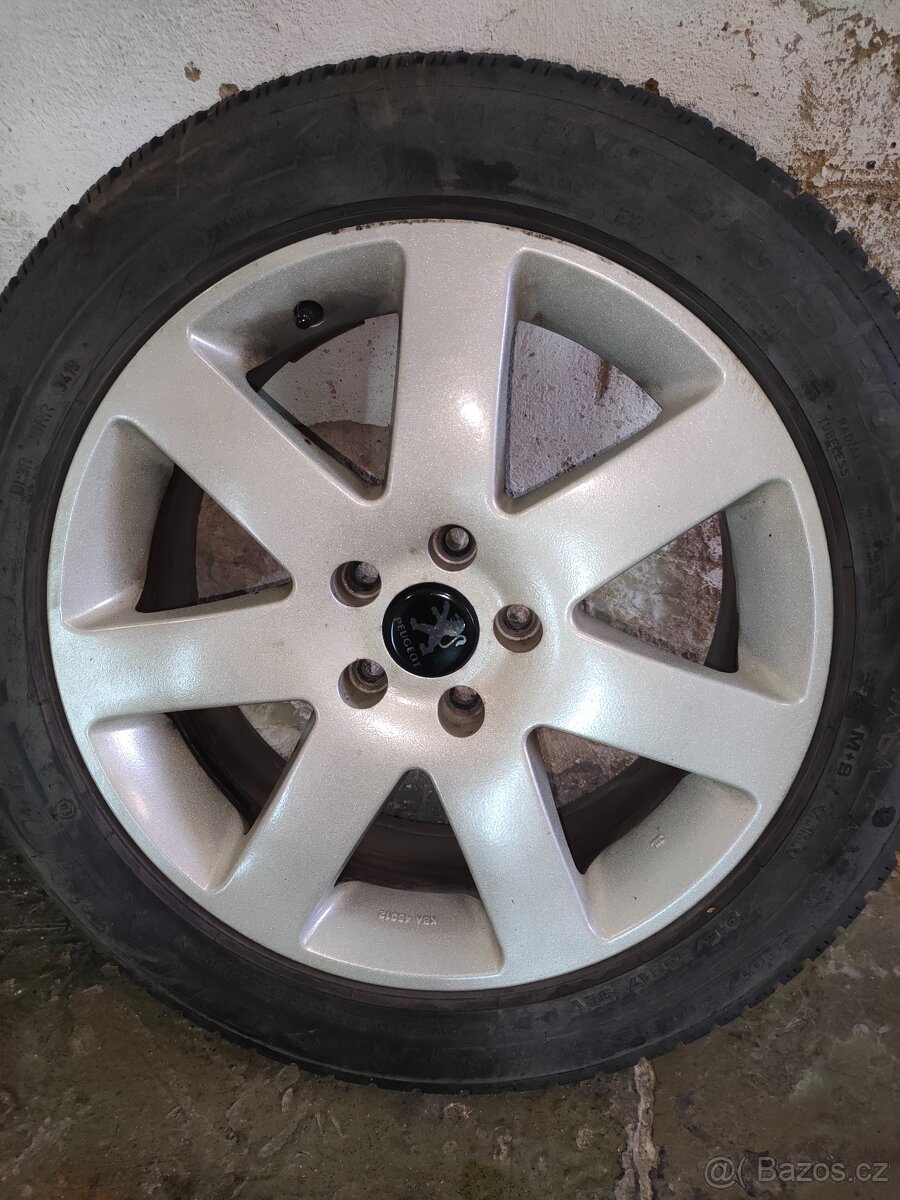 ALU KOLA NA PEUGEOT 407 - 7,5J x 17H2 ET - 5