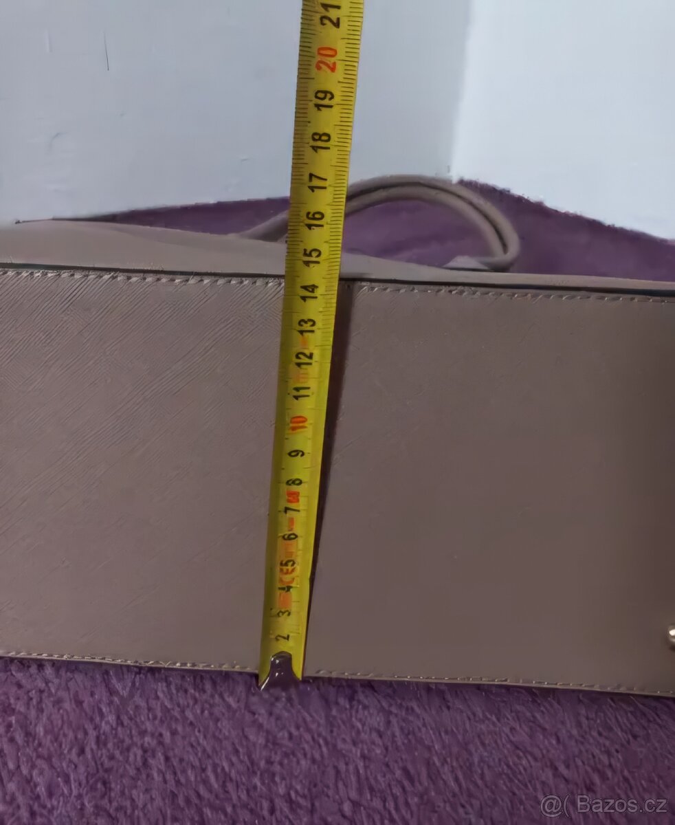 Nová dámská kabelka FLORA&CO béžová na rameno - 5