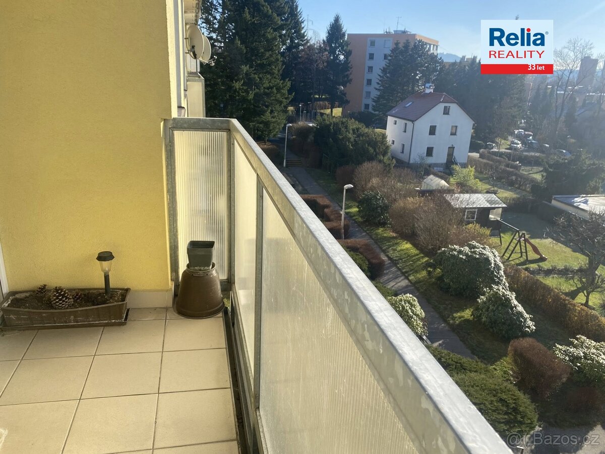 Prodej hezkého, slunného bytu 2+1/L v Liberci - Rochlicích, - 5