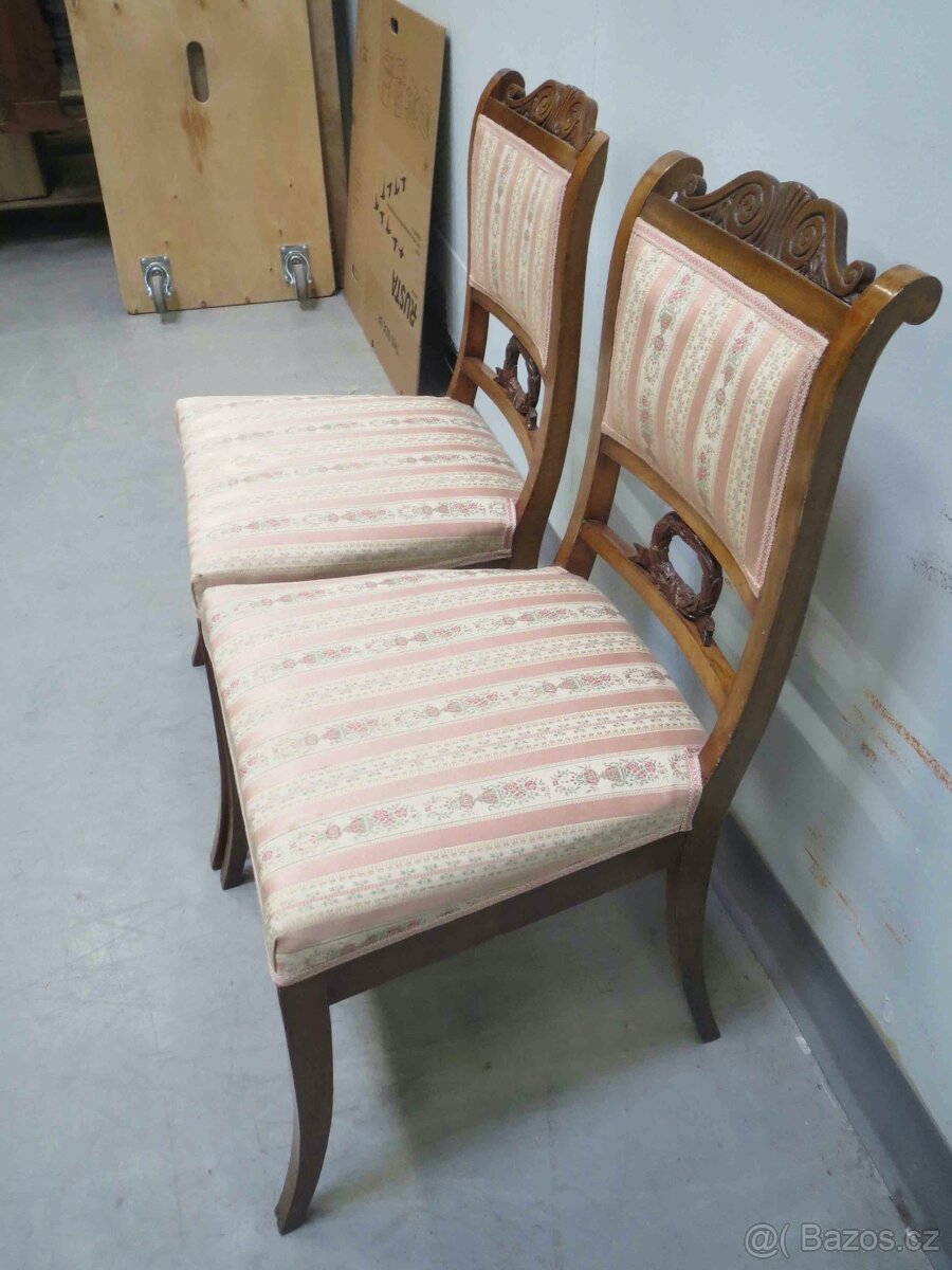 2 x zidle empirovy styl-AKCE - 5