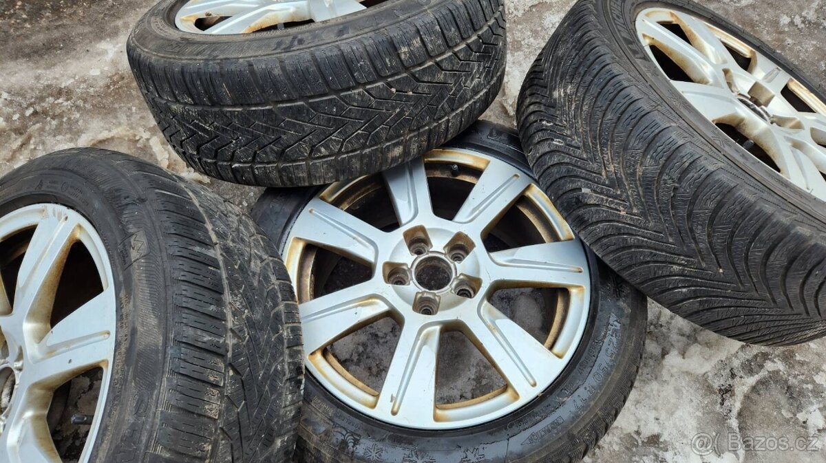 ALU kola R17 originál Audi A4 - 5