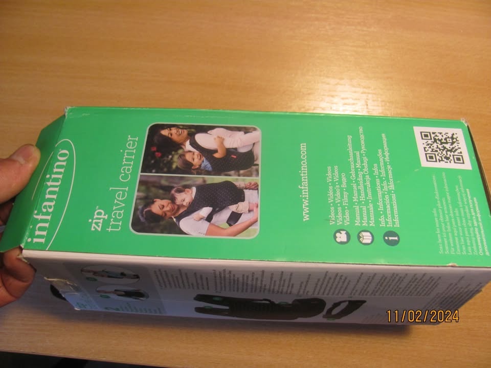 Infantino Nosítko Zip Travel - 5