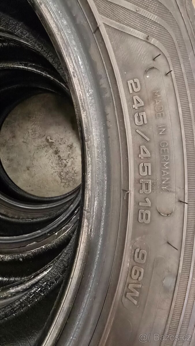 Letní sada Goodyear 245/45/18 2x7mm 2x6mm - 5