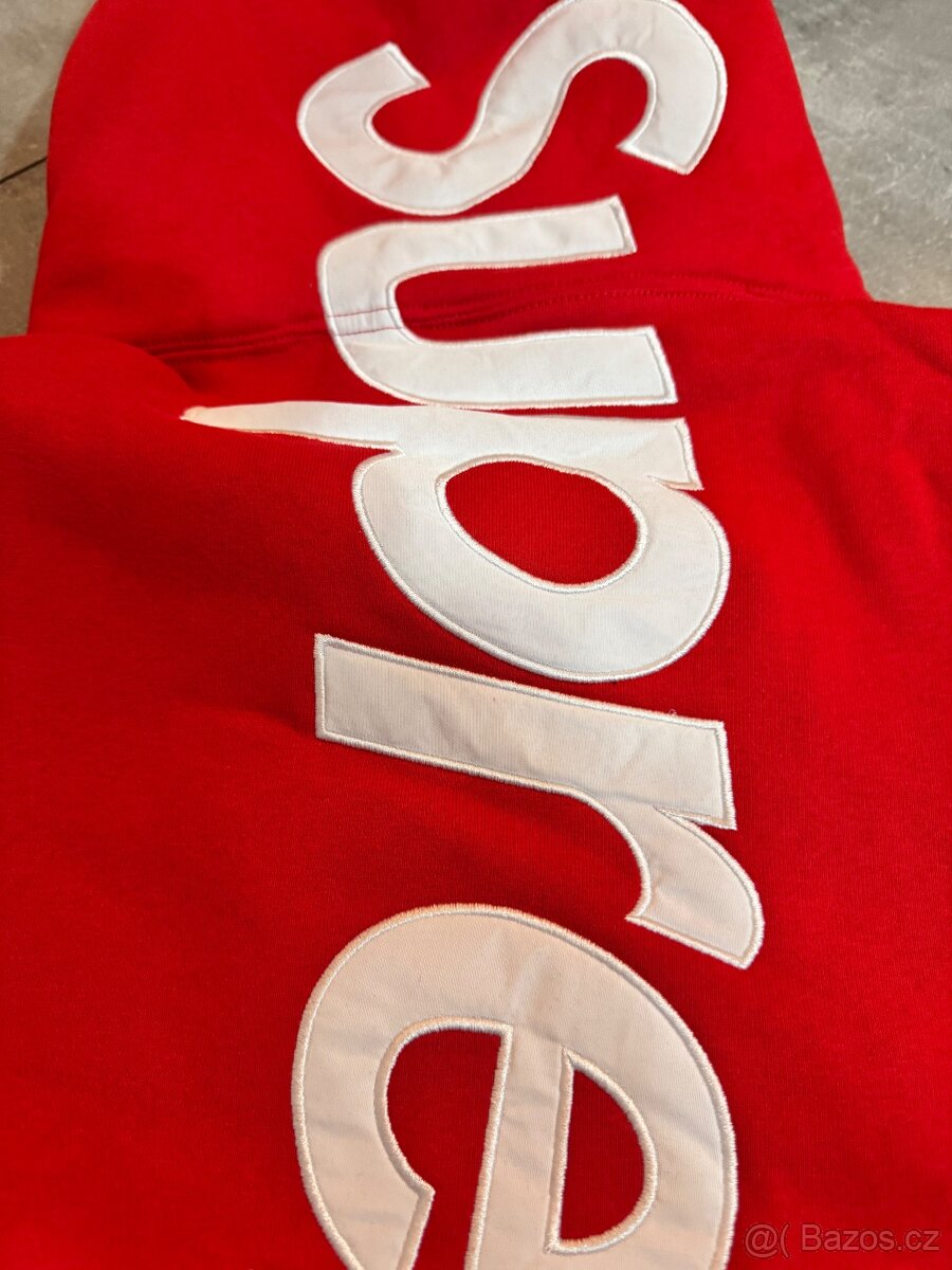 Supreme cervena mikina - 5