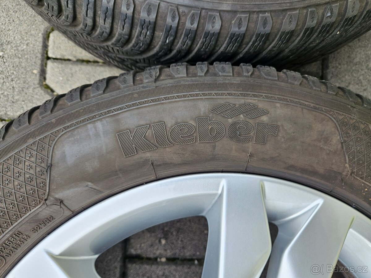 5x100 16 6J ET45 orig. Kamiq,Arona,T-cross vč. zim.pneu - 5